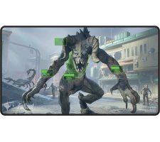 Ultra Pro Magic: the Gathering Universes Beyond - Fallout Black Stitched Commander Playmat: V.A.T.S.