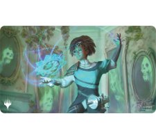 Ultra Pro Magic: The Gathering - Duskmourn: House of Horror Commander Playmat: Zimone, Mystery Unraveler