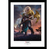 Framed Poster: Ajani, Strength of the Pride