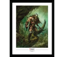 Framed Poster: Garruk Wildspeaker