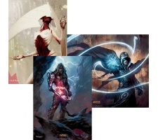 Poster set Elesh Norn + Jace Beleren + Tezzeret, Agent of Bolas