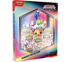 Pokemon scarlet & violet prismatic evolutions binder collection