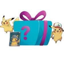 Pokémon Surprise Gift Box (with Pikachu with Gray Felt Hat)