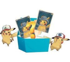 Pokémon Deluxe Surprise Gift Box (met Pikachu with Grey Felt Hat)