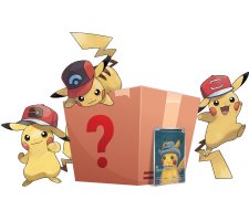 Pokémon Classic Surprise Gift Box (with Pikachu with Gray Felt Hat)