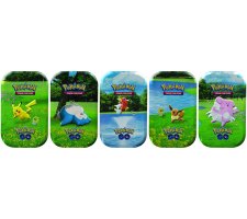 Pokemon go mini tin (set of 5)