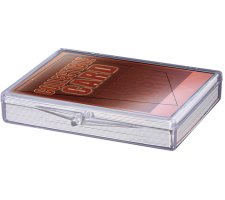 Ultra Pro - Hinged 25-Count Storage Case: Clear