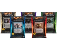 Commander 2014 complete set decks