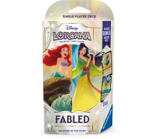 Disney Lorcana - Fabled Starter Deck: Ariel & Mulan (including booster)