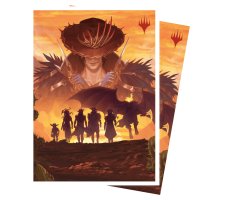 Ultra Pro Magic: the Gathering - Outlaws of Thunder Junction APEX Sleeves: Gang Silhouette (100 pieces)