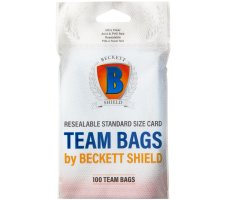 Beckett Shield - Resealable Team Bags (100 pieces)