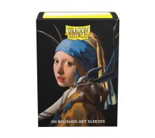 Dragon Shield Art Sleeves Brushed - Girl with a Pearl Earring (100 pieces)