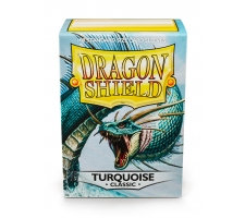 Dragon Shield Sleeves Classic Turquoise (100 stuks)