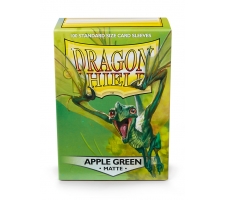 Dragon Shield Sleeves Matte Apple Green (100 pieces)