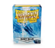 Dragon Shield Sleeves Matte Baby Blue (100 pieces)