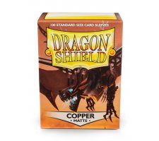 Dragon Shield Sleeves Matte Copper (100 stuks)