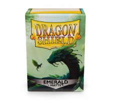 Dragon Shield Sleeves Matte Emerald (100 pieces)