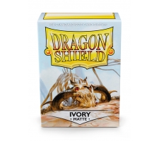 Dragon Shield Sleeves Matte Ivory (100 pieces)