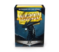 Dragon Shield Sleeves Matte Jet (100 pieces)