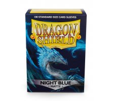 Dragon Shield Sleeves Matte Night Blue (100 stuks)