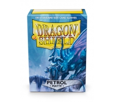 Dragon Shield Sleeves Matte Petrol (100 stuks)