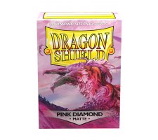 Dragon Shield Sleeves Matte Pink Diamond (100 pieces)