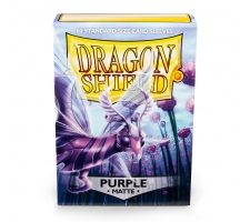 Dragon Shield Sleeves Matte Purple (60 pieces)