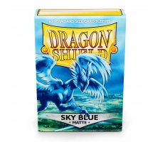 Dragon Shield Sleeves Matte Sky Blue (60 pieces)