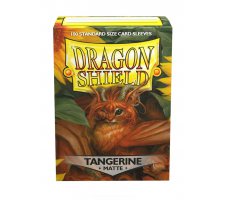 Dragon Shield Sleeves Matte Tangerine (100 stuks)