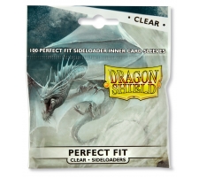 Dragon Shield Sleeves Perfect Fit Clear Side Loading (100 stuks)