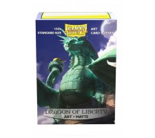 Dragon Shield Art Sleeves Matte Dragon of Liberty (100 stuks)