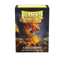 Dragon Shield Sleeves Dual Matte - Lightning (100 pieces)