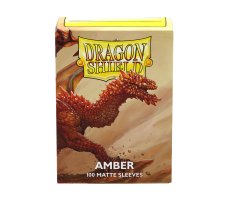 Dragon Shield - Sleeves Matte: Amber (100 stuks)