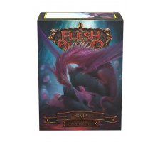 Dragon Shield Flesh and Blood Sleeves Matte - Ouvia (100 stuks)