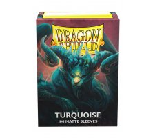 Dragon Shield Sleeves Matte Turquoise (100 stuks)