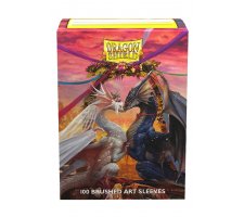 Dragon Shield Art Sleeves Brushed Valentine Dragons 2023 (100 stuks)