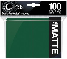 Eclipse Matte Deck Protectors Forest Green (100 pieces)