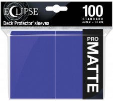 Eclipse Matte Deck Protectors Royal Purple (100 pieces)