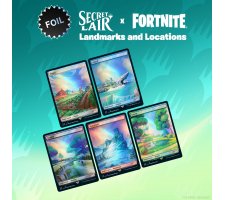Secret Lair Drop Series: Secret Lair x Fornite - Landmarks and Locations (foil)