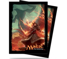 Sleeves Fate Reforged: Sarkhan, the Dragonspeaker (80 stuks)