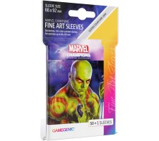Gamegenic - Marvel Champions Fine Art Sleeves: Drax (50 stuks)