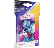 Gamegenic - Marvel Champions Fine Art Sleeves: Nebula (50 stuks)