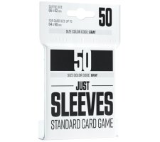 Just Sleeves - Standard Card Game Sleeves: Black (50 stuks)