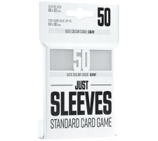 Just Sleeves - Standard Card Game Sleeves: White (50 pieces)