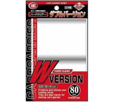 KMC Sleeves Clear (80 pieces)