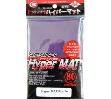 KMC Sleeves Hyper Matte Purple (80 stuks)