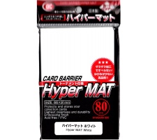 KMC Sleeves Hyper Matte White (80 stuks)