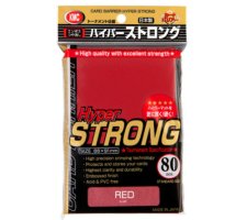 KMC Sleeves Hyper Strong Red (80 stuks)