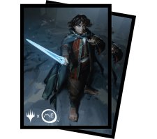 Ultra Pro Magic: the Gathering - Lord of the Rings: Tales of Middle-earth Commander Sleeves: Frodo, Adventurous Hobbit (100 pieces)