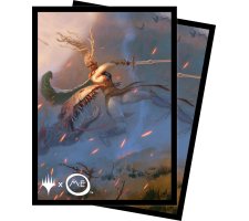 Ultra Pro Magic: the Gathering - Lord of the Rings: Tales of Middle-earth Commander Sleeves: Éowyn, Shieldmaiden (100 stuks)
